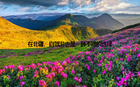 在北疆, 自驾游也是一种不错的选择